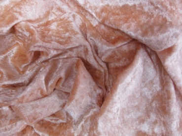 108 Elastischer Crashsamt Apricot Rest